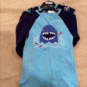 2 pack Adorable toddler footie pajamas